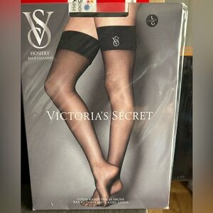 Victoria secret thigh high nylon tights